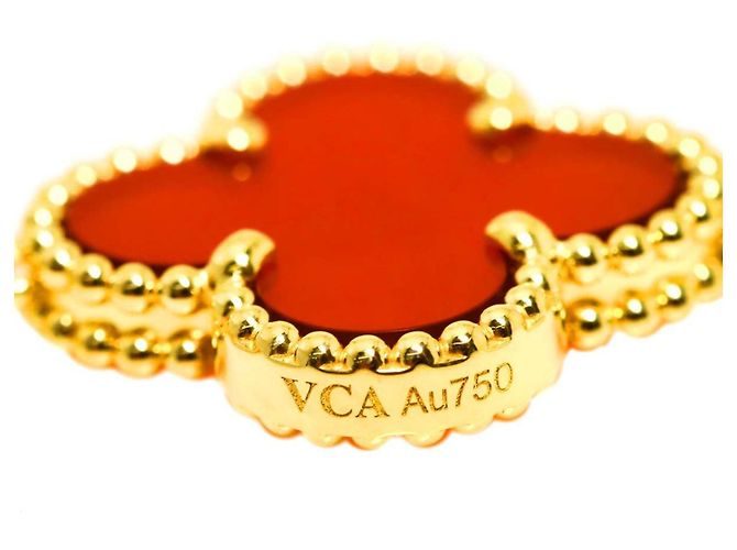 Collana Van Cleef & Arpels VCA Alhambra Corniola - vista 4