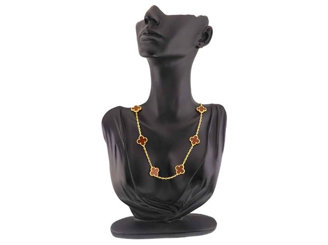 Collana Van Cleef & Arpels VCA Alhambra Corniola - vista 8
