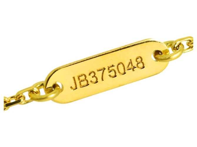 Collana Van Cleef & Arpels VCA Alhambra in madreperla e oro giallo 18K - vista 5