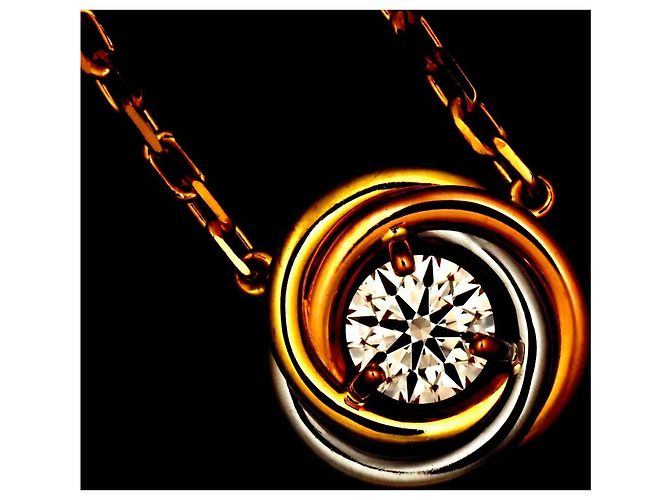 Collana Cartier Trinity Diamanti - vista 6