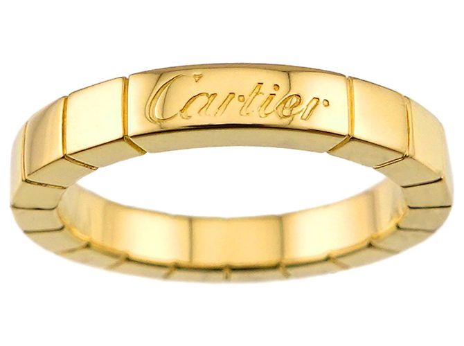 Anello Cartier Laniere in oro giallo 18K - vista 2