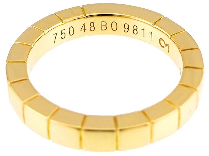 Anello Cartier Laniere in oro giallo 18K - vista 3