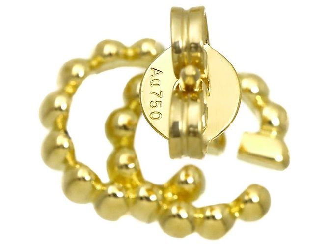Orecchini Gucci GG Running in oro giallo 18K - vista 6