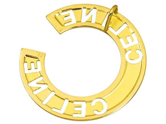 Diamond Céline Collana con pendente Celine in oro giallo 18K - vista 4