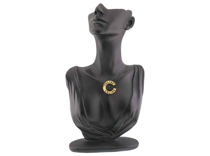 Diamond Céline Collana con pendente Celine in oro giallo 18K - vista 6