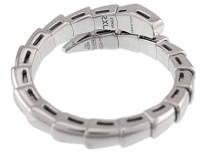 Bulgari Bvlgari Serpenti Viper Bandring aus 18K Weißgold Golden - Ansicht 3