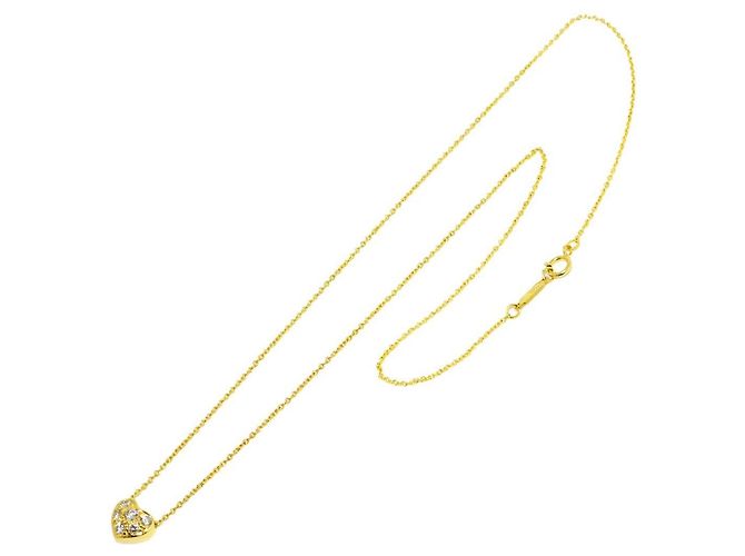 Autre Marque Collana Tiffany & Co. Friendship Heart con diamanti D'oro - vista 2