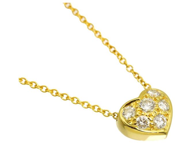 Autre Marque Collana Tiffany & Co. Friendship Heart con diamanti D'oro - vista 3