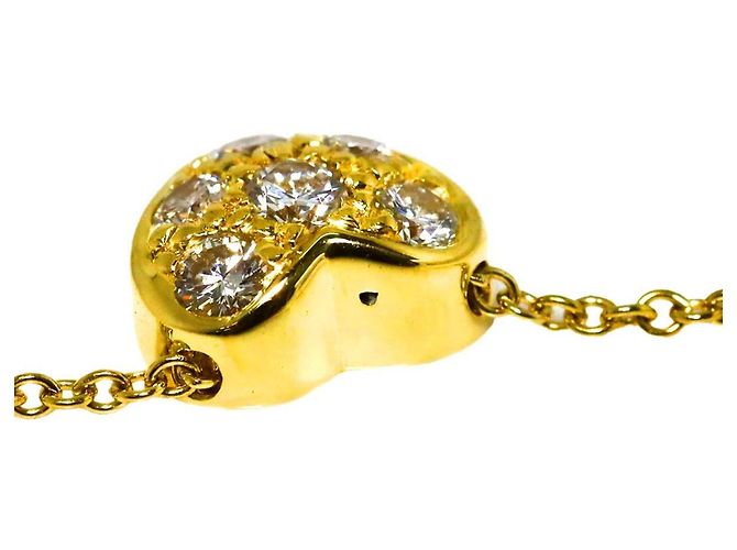 Autre Marque Collana Tiffany & Co. Friendship Heart con diamanti D'oro - vista 7