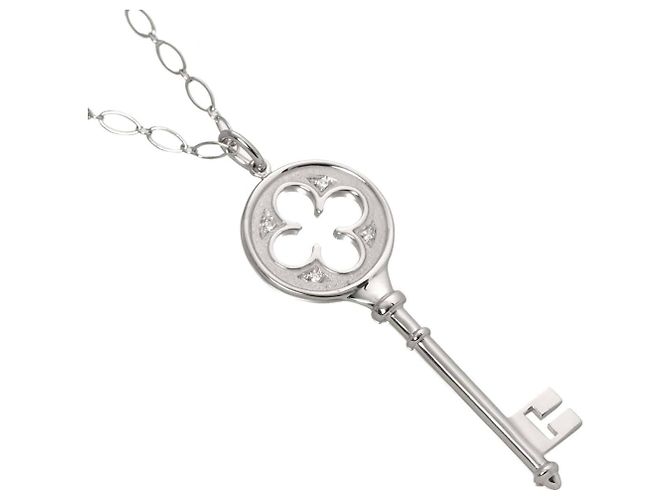 Autre Marque Collar Tiffany & Co. Clover Key Diamond - vista 3