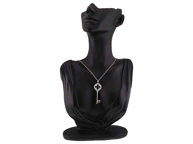 Autre Marque Collar Tiffany & Co. Clover Key Diamond - vista 8