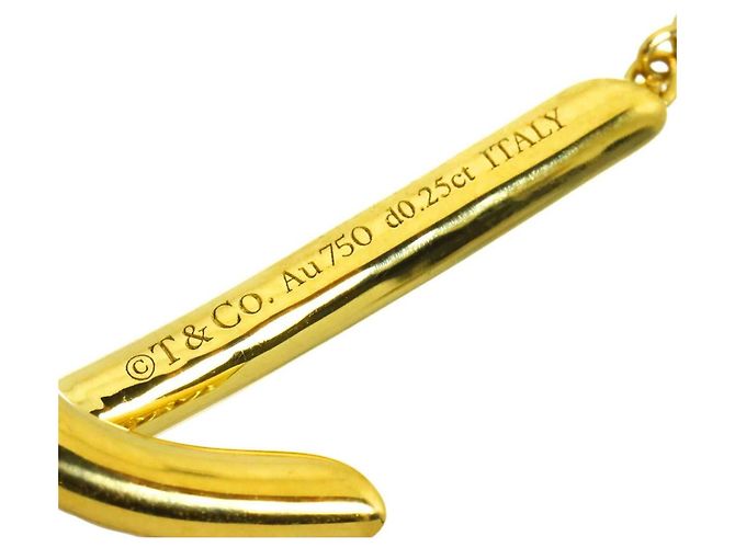 Autre Marque Collana Knot in diamanti Tiffany & Co. D'oro - vista 4