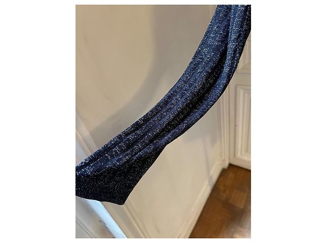 Apc A.P.C. Cardigan in Metallic-Marineblau Metallisch Dunkelblau - Ansicht 5