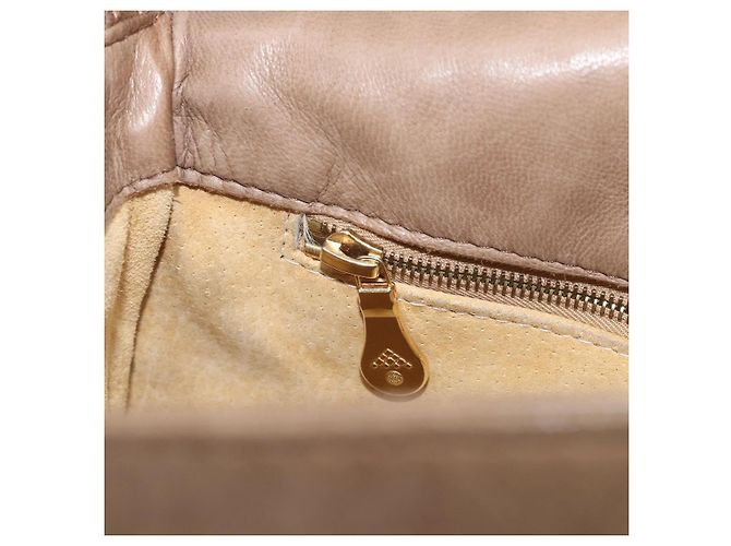 Bottega Veneta Tassel Flap Intrecciato Nappa Medium Beige - vista 7
