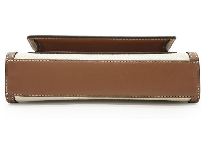 Burberry Mini Bolsa Horseferry Pocket Two-Tone - vista 5