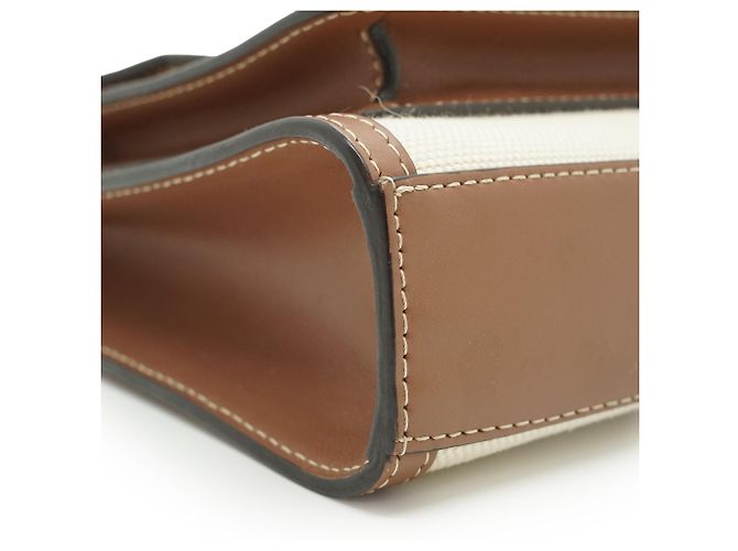 Burberry Mini Bolsa Horseferry Pocket Two-Tone - vista 6