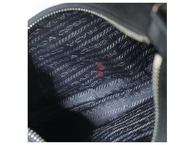Prada Re-Edition 2005 Re-Nylon Mini Hobo Nero - vista 13