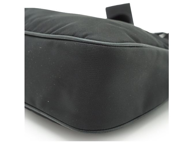 Prada Re-Edition 2005 Re-Nylon Mini Hobo Nero - vista 8