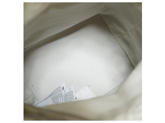 Autre Marque Maison Margiela 5AC Micro Borsa a Secchiello 2-Way Bianco - vista 15