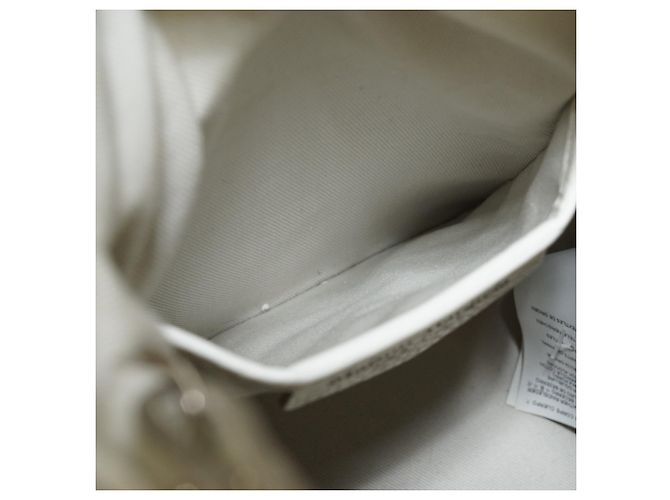 Autre Marque Maison Margiela 5AC Micro Borsa a Secchiello 2-Way Bianco - vista 17