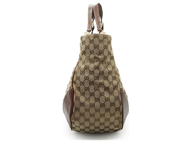 Gucci GG Canvas Charlotte Hobo-Tasche Braun - Ansicht 3