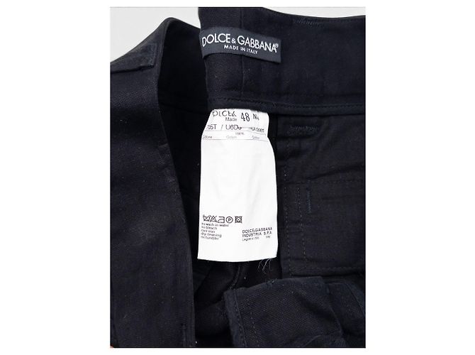 Calças Biker Bondage com múltiplas fivelas Dolce & Gabbana AW03 Preto - vista 6
