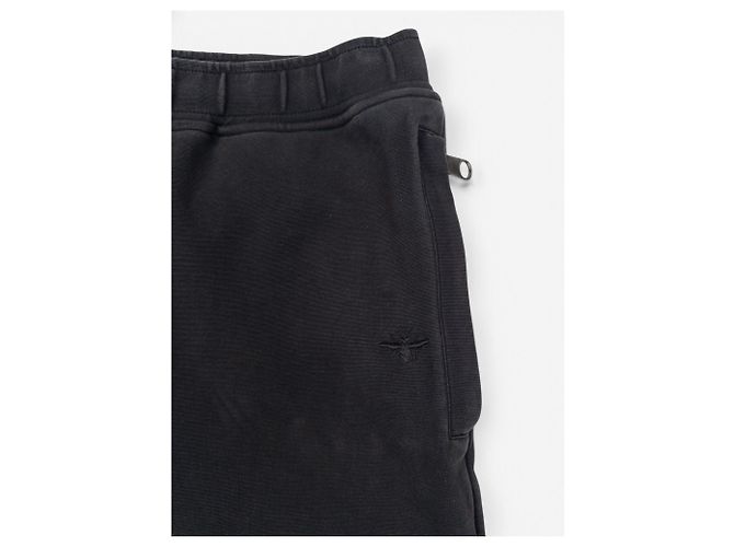 Dior Homme by Hedi Slimane SS04 Quarter Zip Pullover mit Bienen-Panels und Trainingsanzug Grau - Ansicht 9