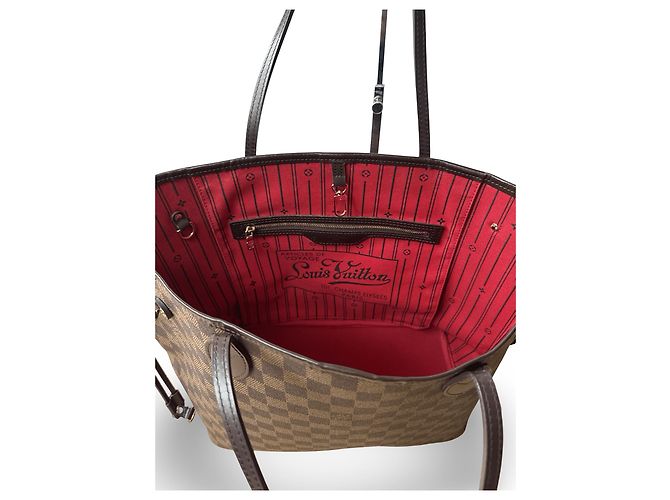 Louis Vuitton Neverfull GM Marrone - vista 6