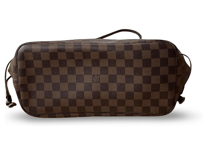Louis Vuitton Neverfull GM Marrone - vista 4
