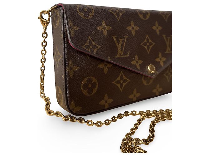 Louis Vuitton Pochette Felicie Bordeaux - Ansicht 3