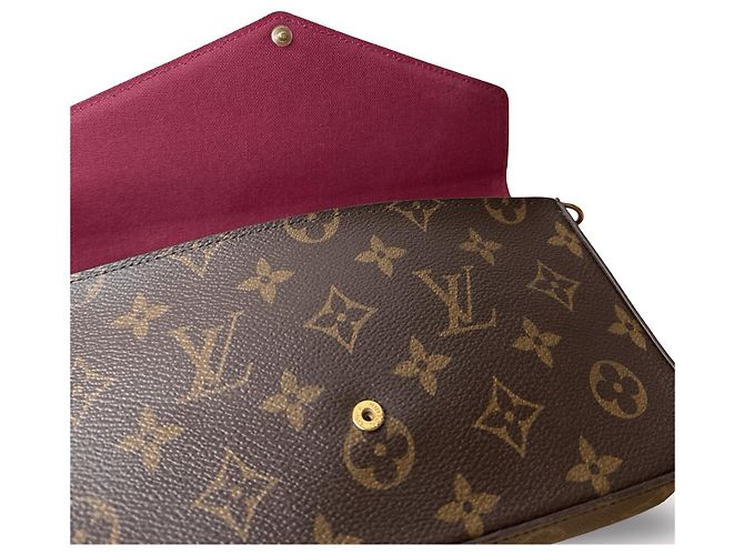 Louis Vuitton Pochette Felicie Bordeaux - Ansicht 6