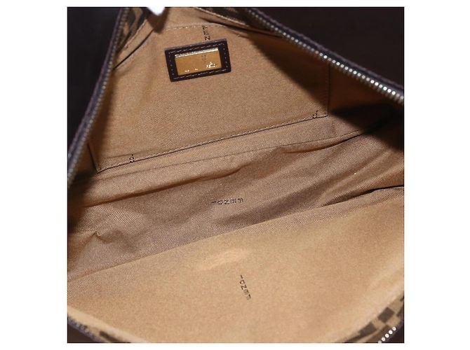 Fendi Chef Zucca Canvas Small Castaño - vista 5