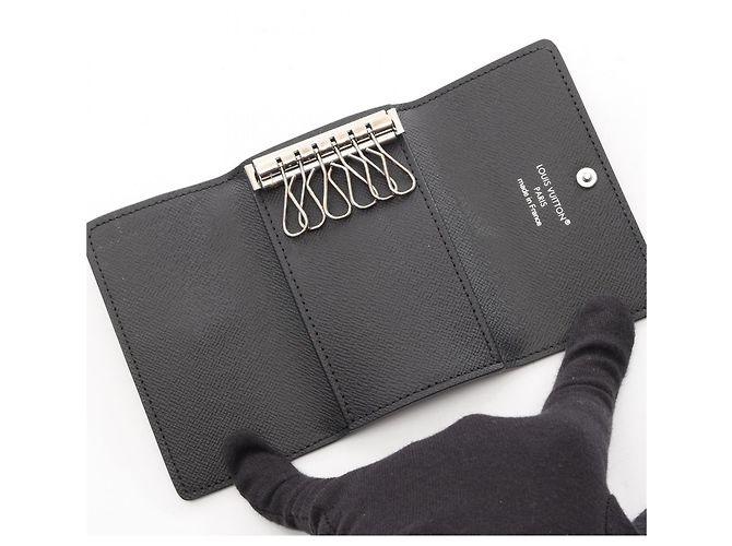 Portachiavi Louis Vuitton Multicles 6 Monogram Eclipse Nero - vista 3