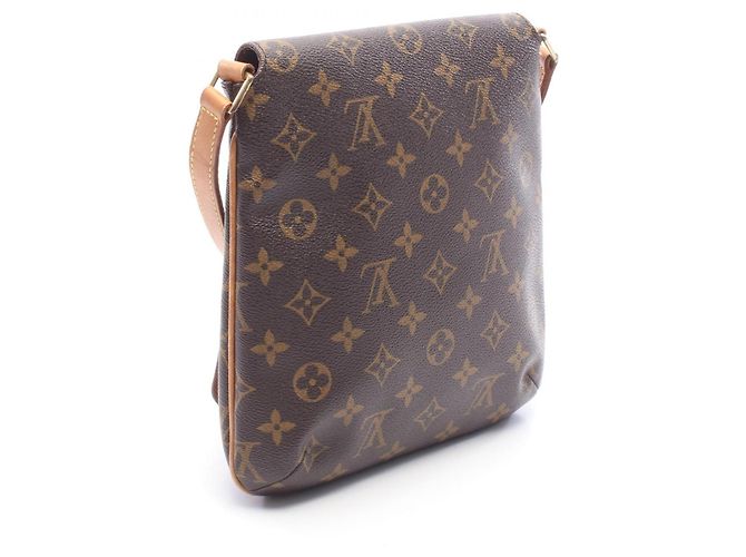 Borsa a tracolla Louis Vuitton Musette Salsa con tracolla lunga Marrone - vista 2