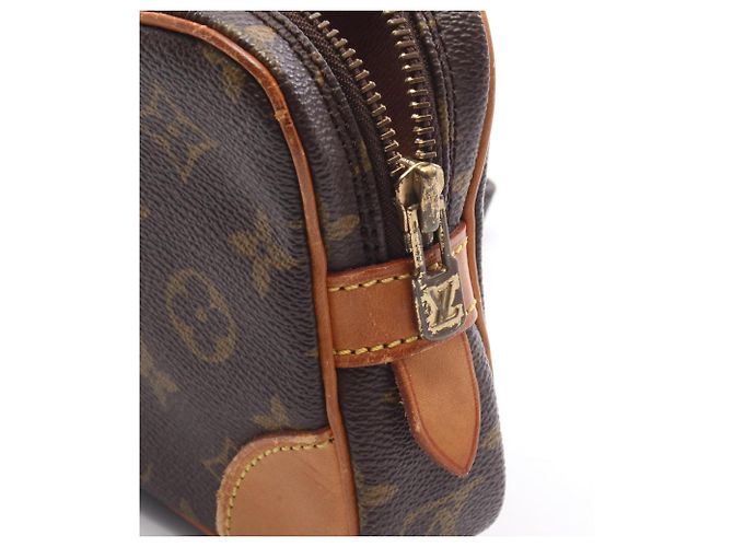 Borsa a Pochette Louis Vuitton Marly Dragonne PM Marrone - vista 7