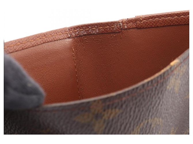 Portafoglio bi-fold Louis Vuitton Marrone - vista 12