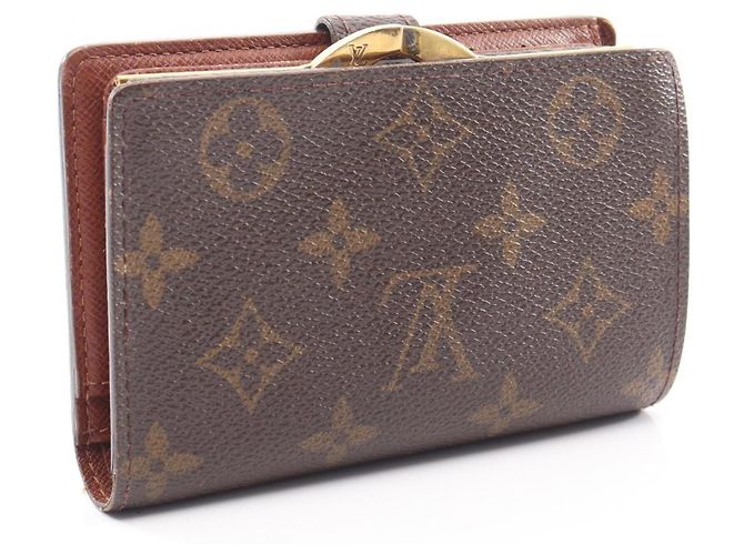 Portafoglio bi-fold Louis Vuitton Marrone - vista 2