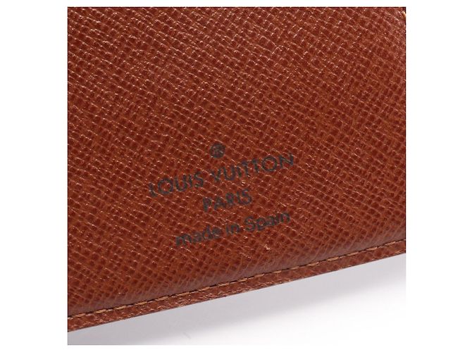 Portafoglio bi-fold Louis Vuitton Marrone - vista 4