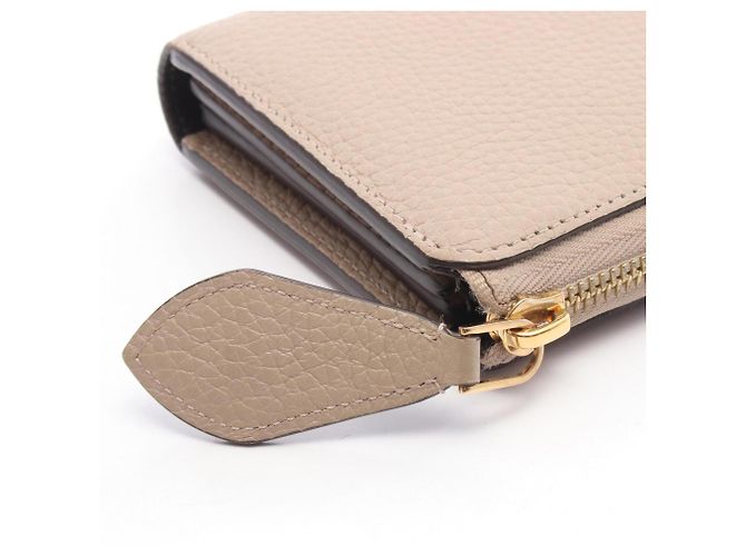 Louis Vuitton Portefeuille Comet Long Wallet Beige - vista 5
