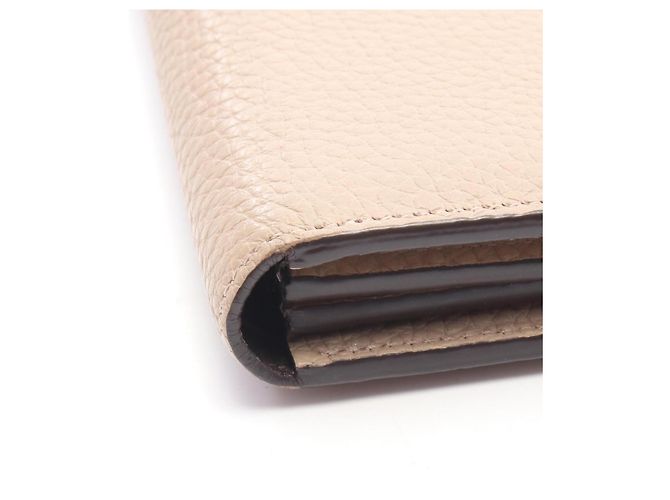 Louis Vuitton Portefeuille Comet Long Wallet Beige - vista 7