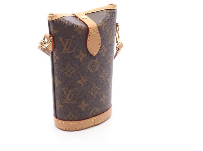 Louis Vuitton Fold Me Pouch Schultertasche Braun - Ansicht 2