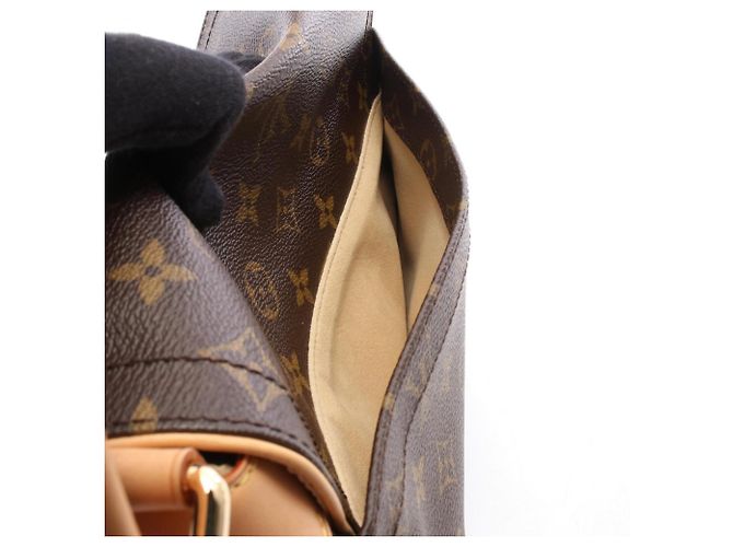 Borsa a tracolla Louis Vuitton Beverly MM Monogram Marrone - vista 6