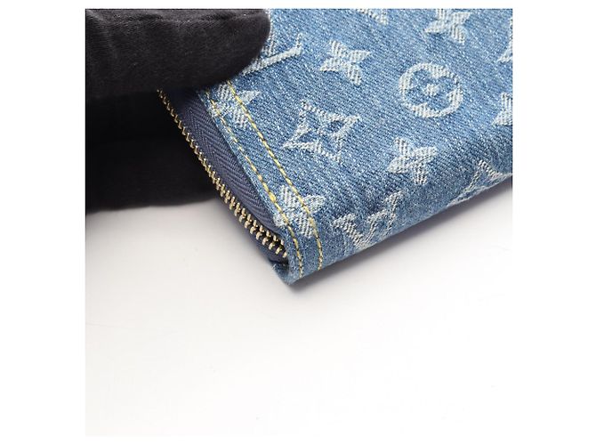 Louis Vuitton x Takashi Murakami Denim Langbörse - Ansicht 6