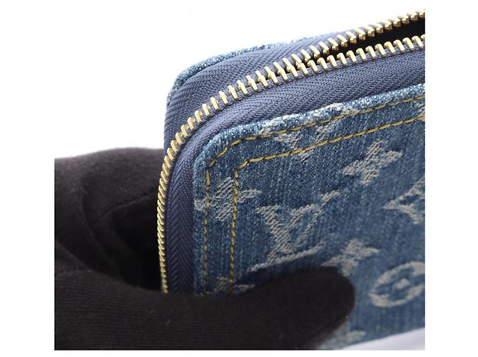 Louis Vuitton x Takashi Murakami Denim Langbörse - Ansicht 8