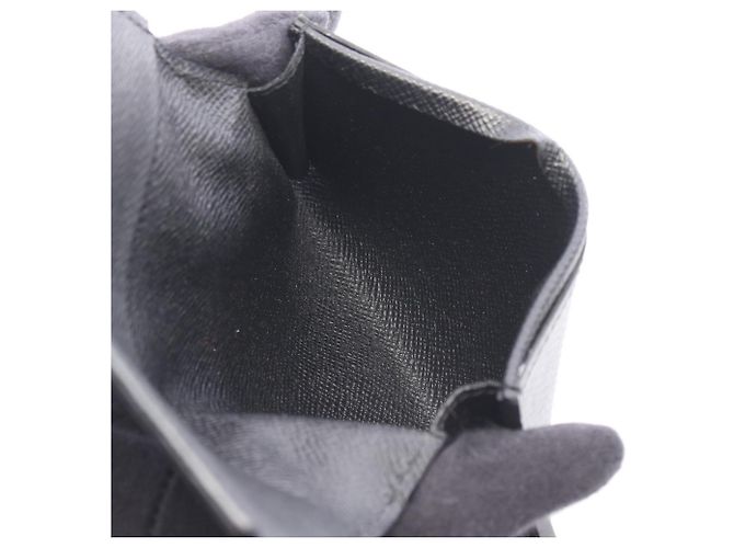 Portabiglietti Louis Vuitton Taiga Noir Nero - vista 3