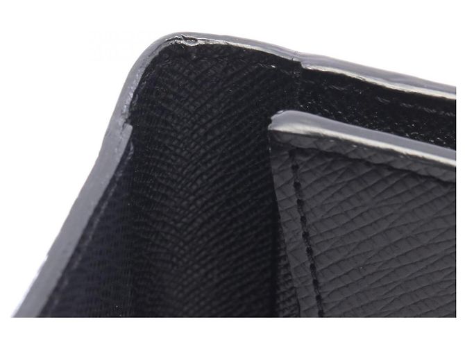 Portabiglietti Louis Vuitton Taiga Noir Nero - vista 6