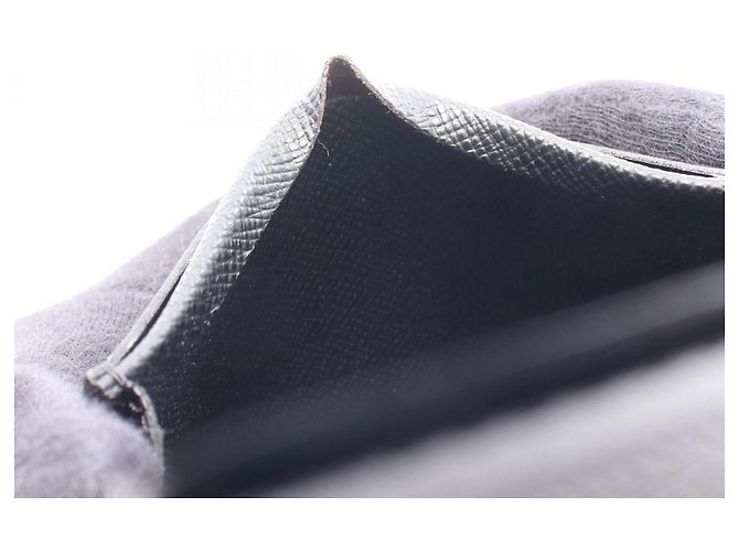 Portabiglietti Louis Vuitton Taiga Noir Nero - vista 7