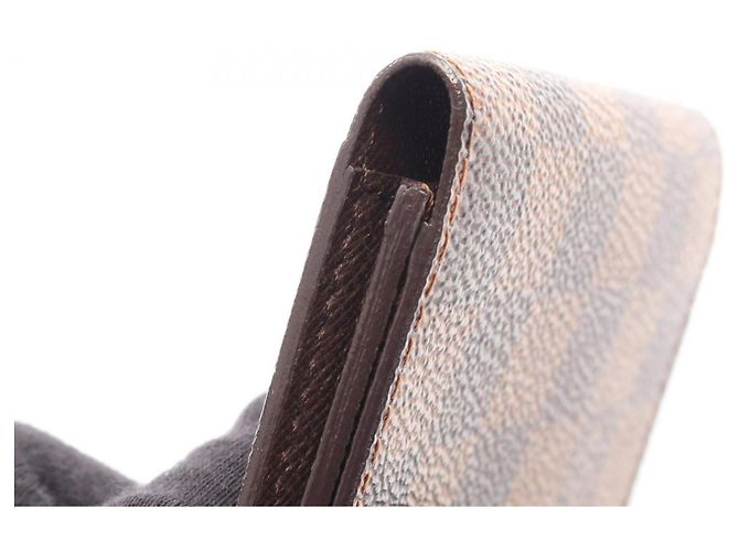 Tarjetero Louis Vuitton Damier Ebene Castaño - vista 9