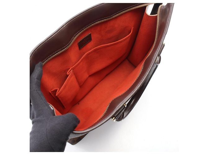 Borsa Tote Louis Vuitton Venice GM Marrone Damier ebene - vista 3