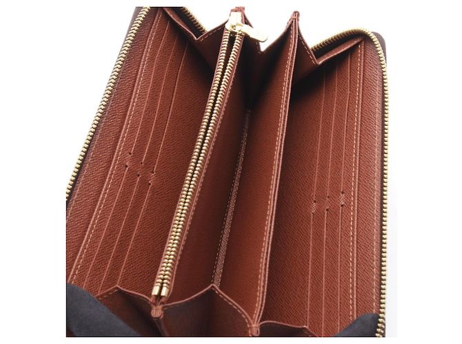 Cartera Zippy Louis Vuitton Castaño - vista 3